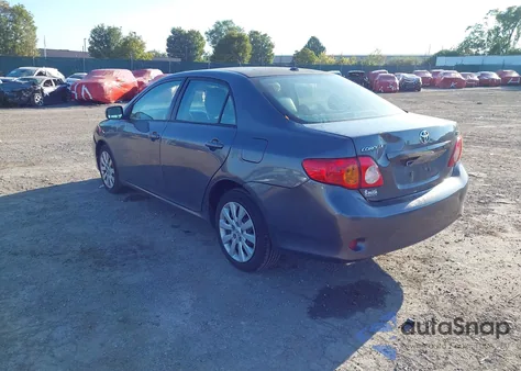 2009 Toyota Corolla Xle из США, поврежденный, VIN 2T1BU40E99C033470